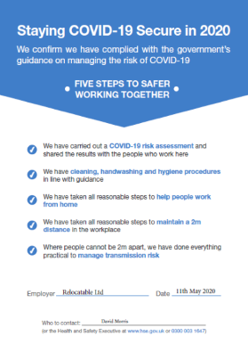 Covid Secure 2